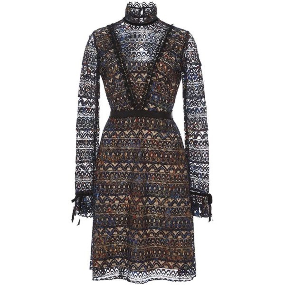 Saloni Rio Butterfly dress US 8 UK 12